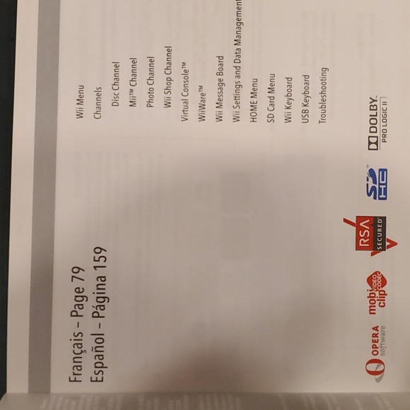 Wii Operation Manual Set - Manuals Only - Picture 7 of 7